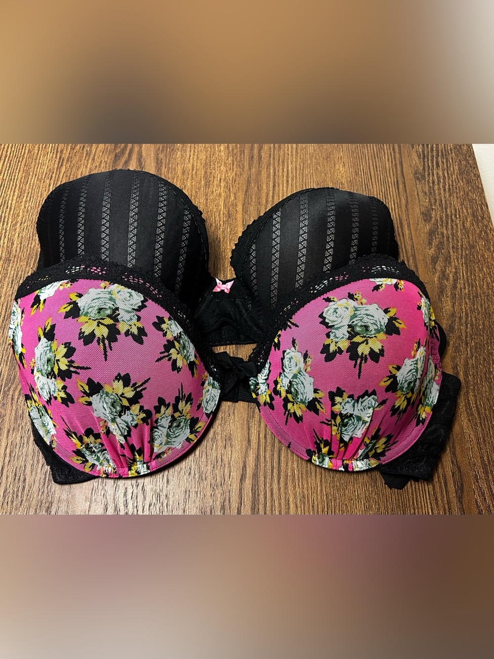 Lot Of 2 36 D Lightly Lined Y2K Style Bras From Betsey Johnson Intimates